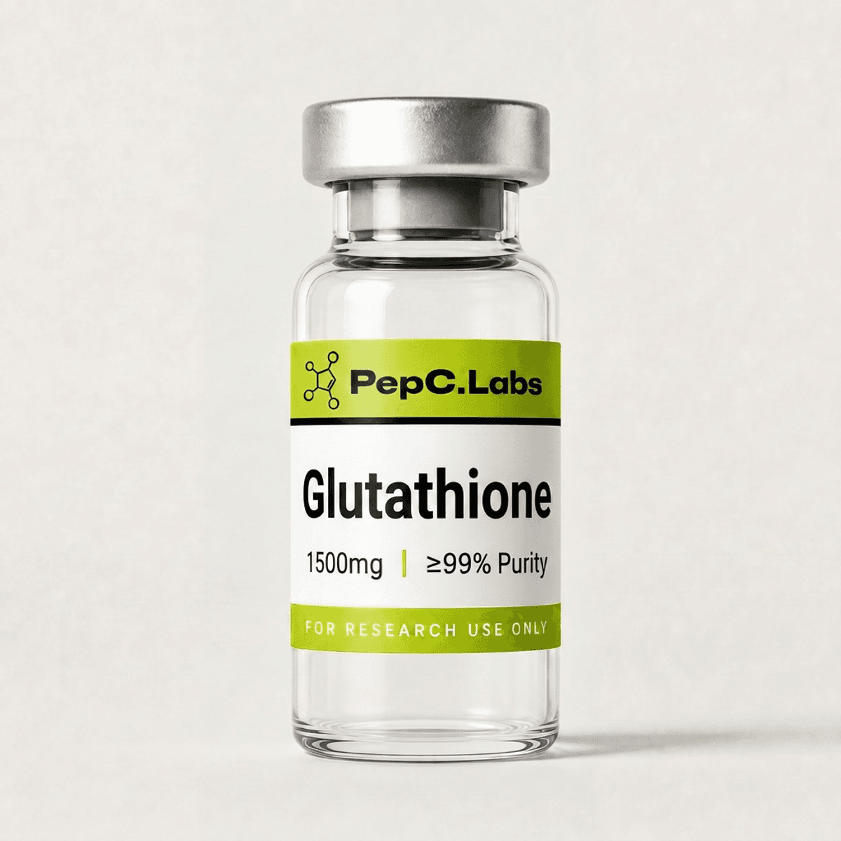 Glutathione 1500mg research peptide vial