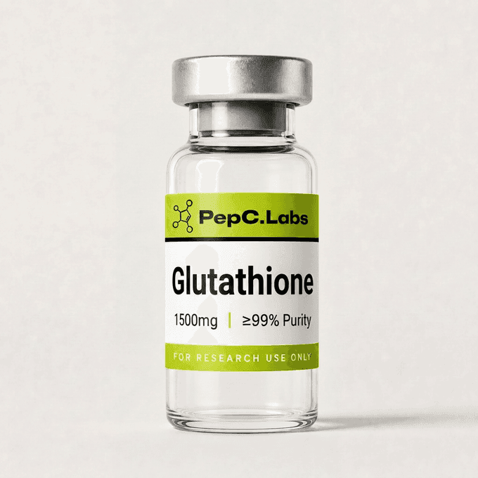 Glutathione 1500mg research peptide vial