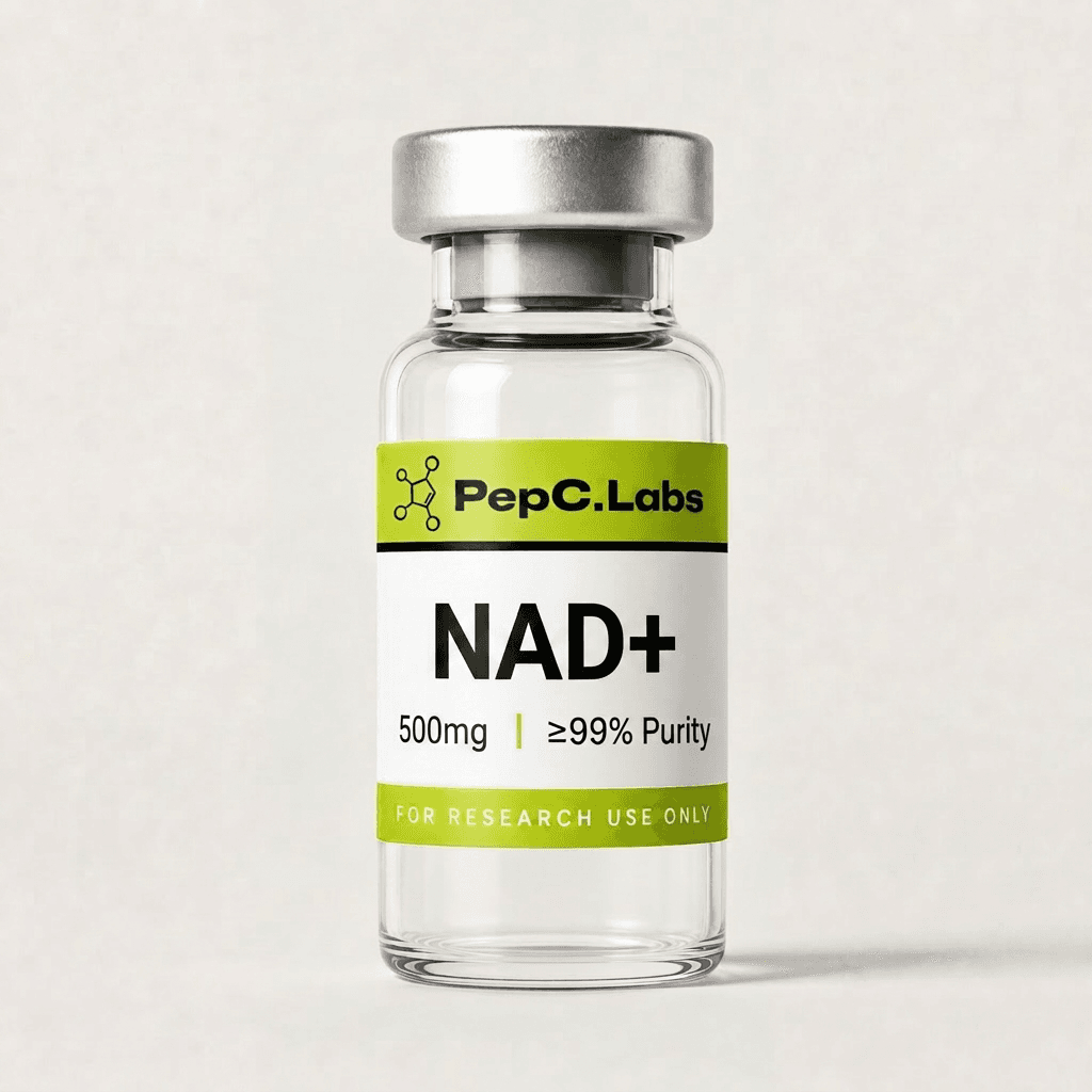 NAD+ 500mg research peptide vial