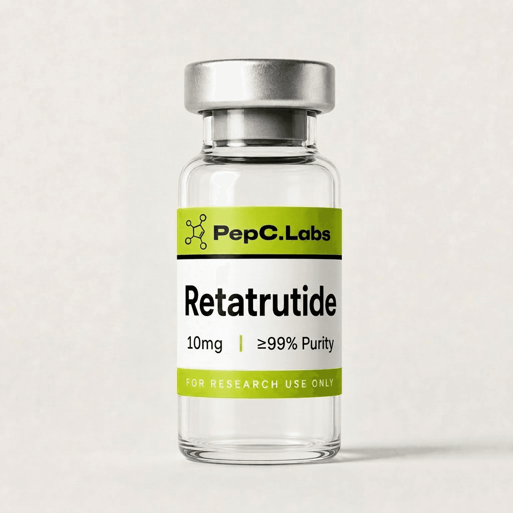 Retatrutide 10mg research peptide vial