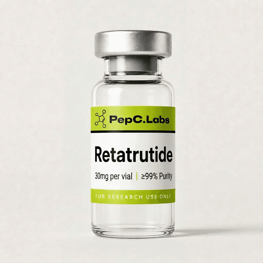 Retatrutide 30mg research peptide vial
