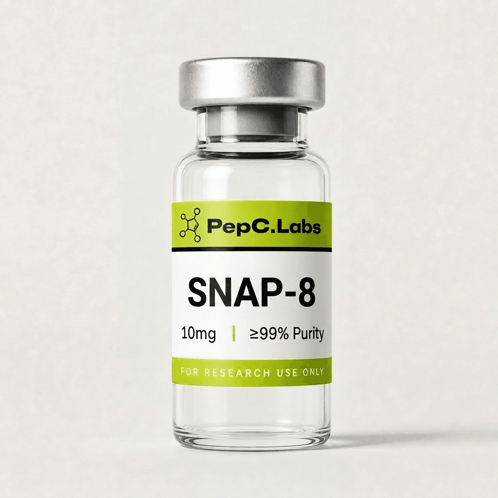SNAP-8 10mg research peptide vial